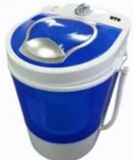 2,5 kg pusiau automatinė skalbimo mašina